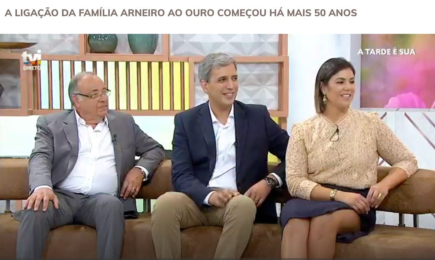 THE ARNEIRO FAMILYS CONNECTION TO GOLD BEGAN 50 YEARS AGO