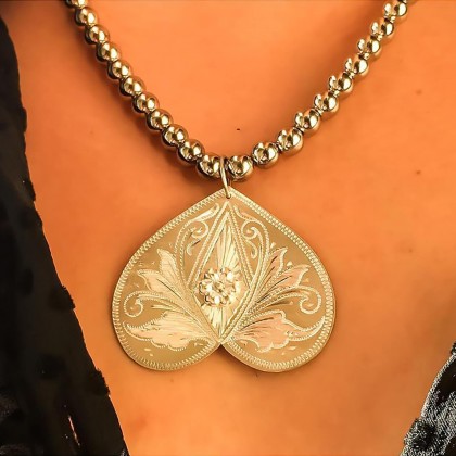 Chiseled Butterfly pendant