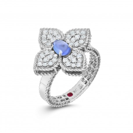 Princess Flower | Tanzanite and Diamond Ring