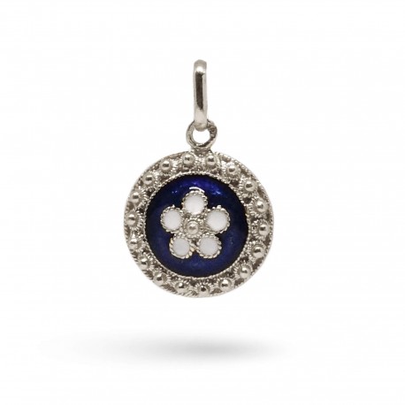 Portuguese Roses | Enamel Medal pendant