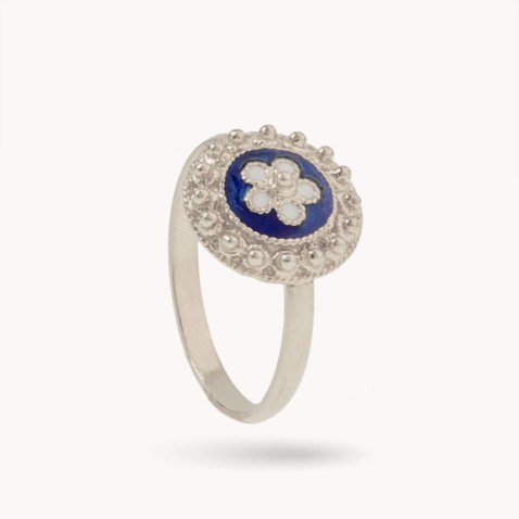 Portuguese Roses | Enamel Ring