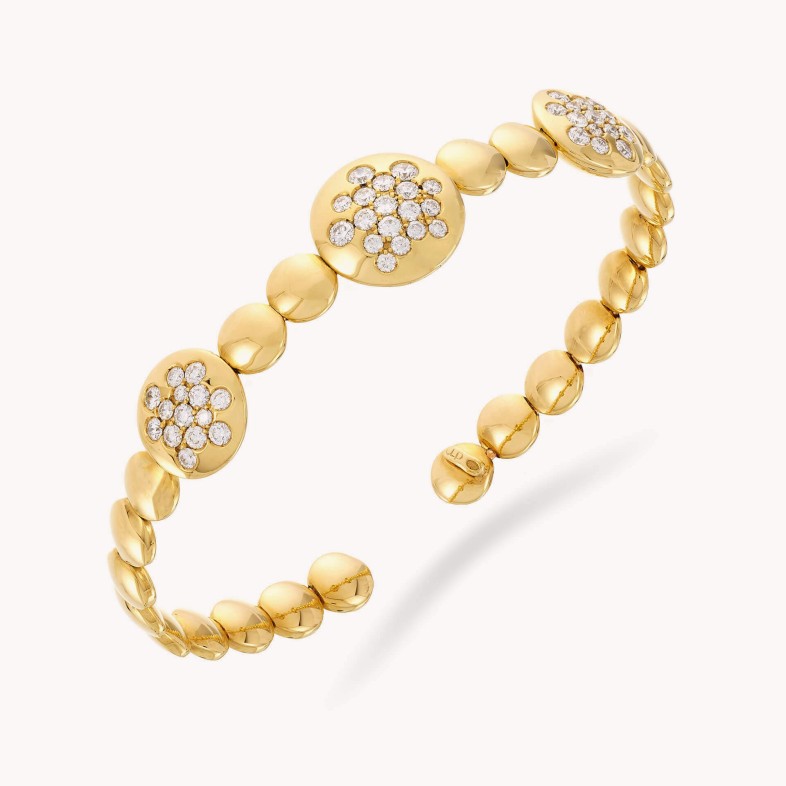 Dahlia | Diamond Bangle