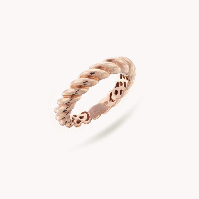 Spiral band ring