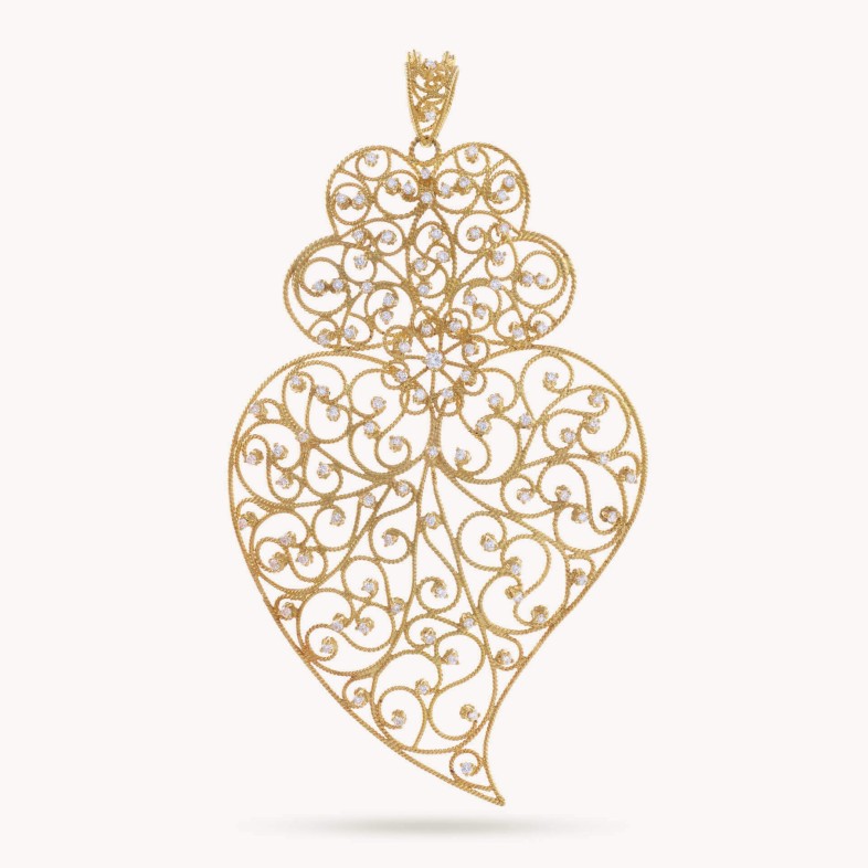 Diamond Filigree | Pendente