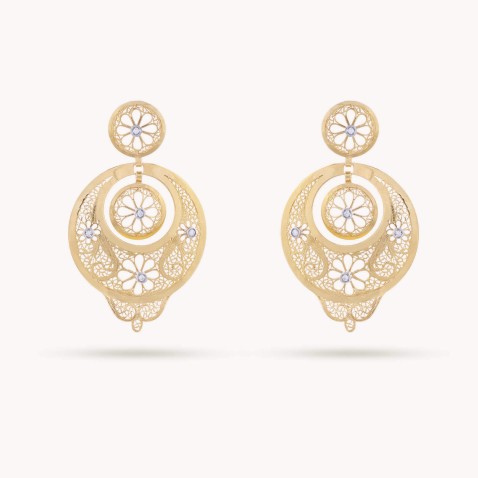 Diamond Filigree | Earrings