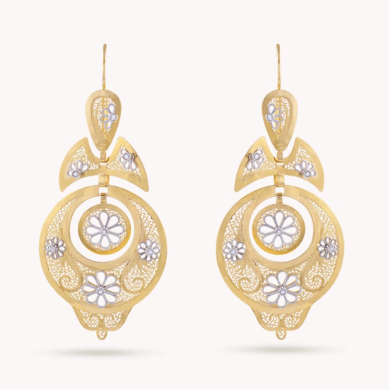 Diamond Filigree | Earrings