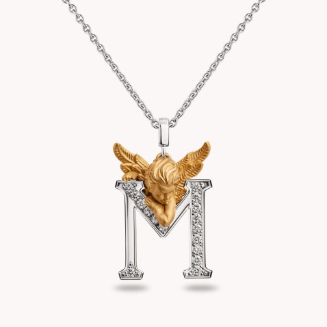 My Angel | Colar com pendente com Diamantes