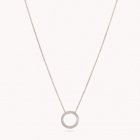 Circles | Diamond Pendant Necklace