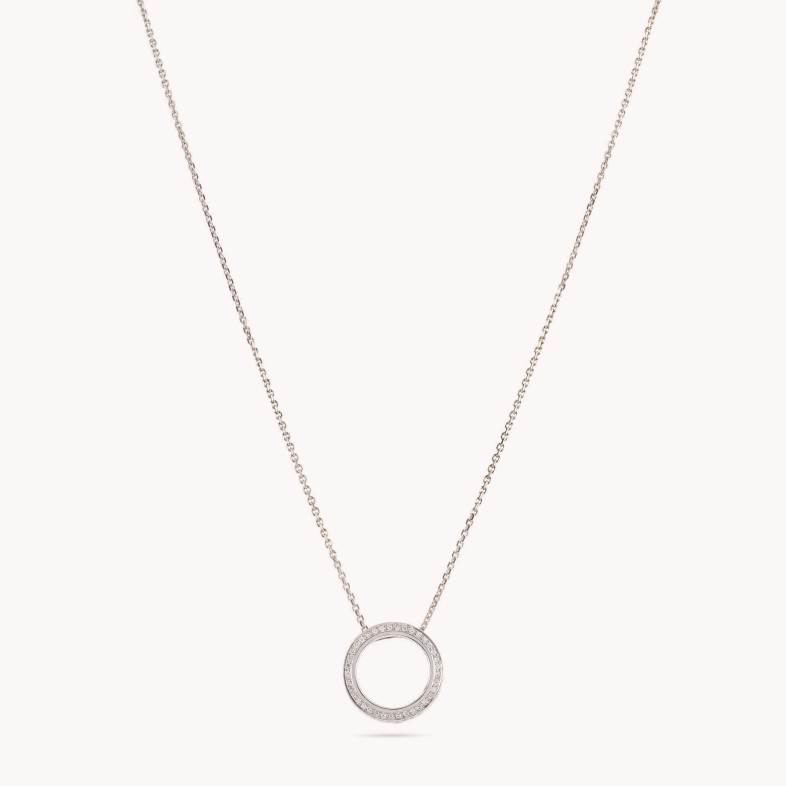 Circles | Diamond Pendant Necklace