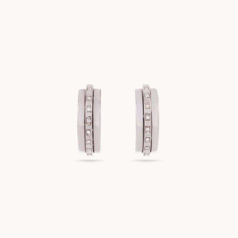 Circles | Diamond Earrings