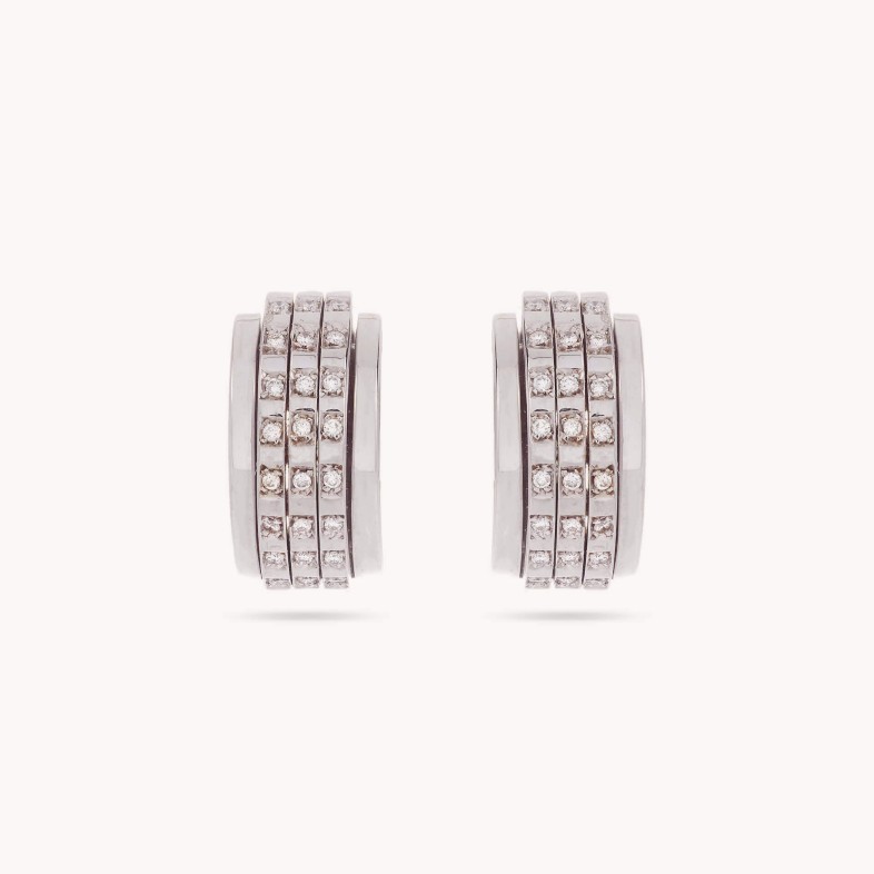 Circles | Diamond Earrings