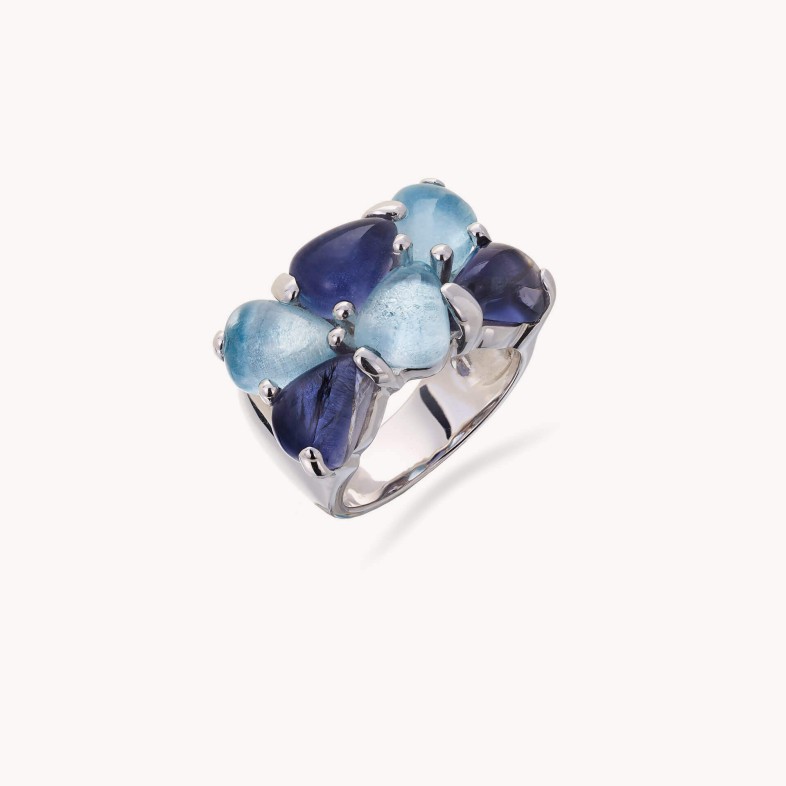 Blue Topaz Ring