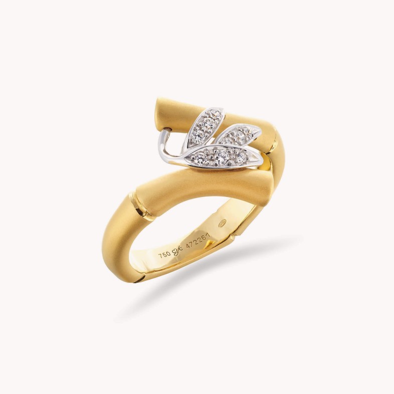 Bamboo | Diamond Ring