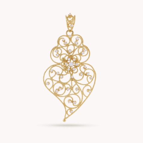 Diamond Filigree | Pendente