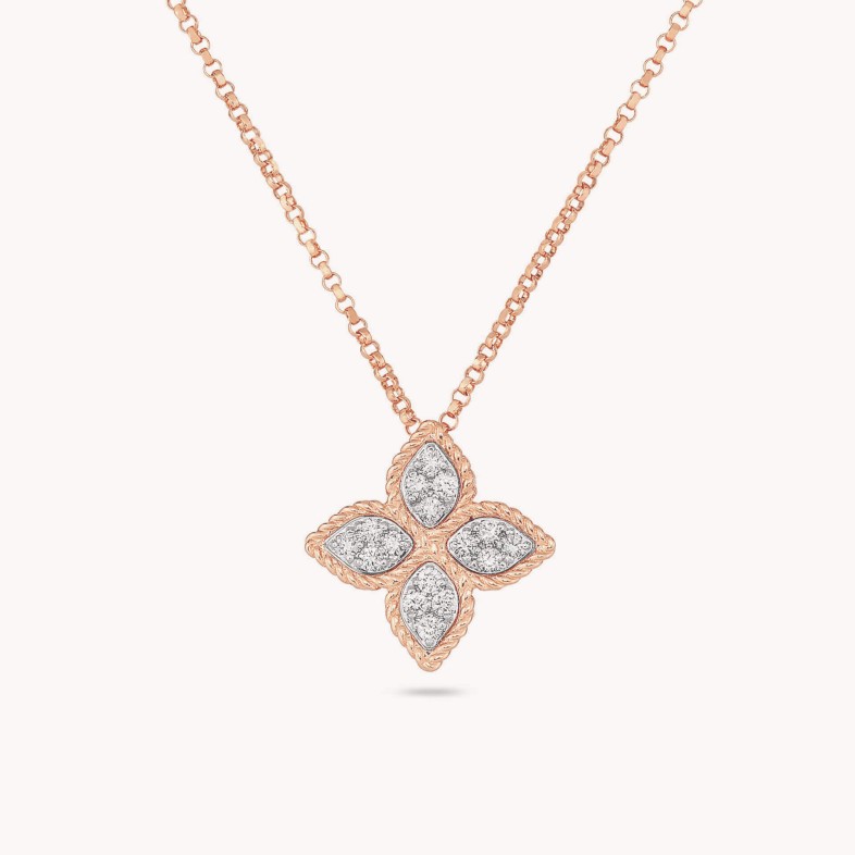 Princess Flower | Diamond Necklace