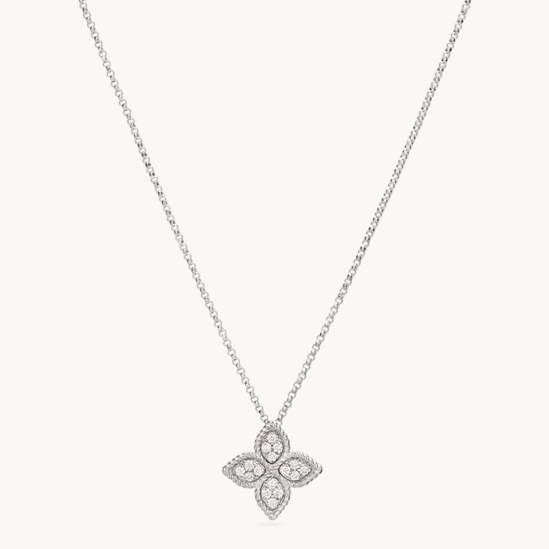 Princess Flower | Diamond Pendant Necklace