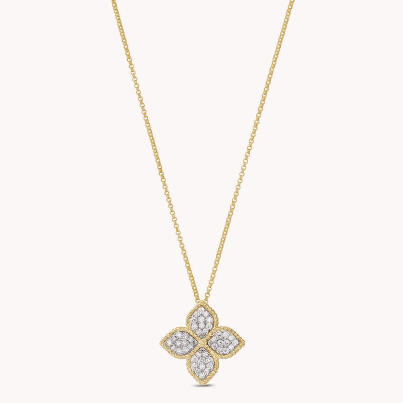 Princess Flower | Diamond Pendant Necklace