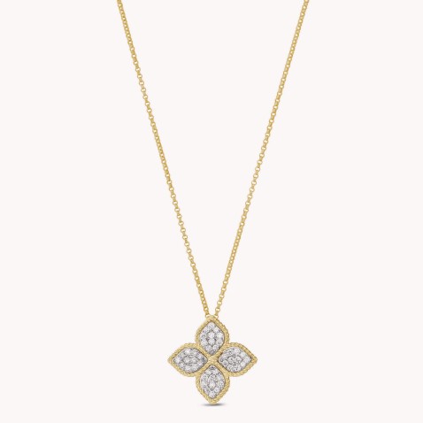 Princess Flower | Diamond Pendant Necklace