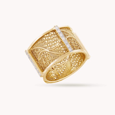 DECO FILIGREE | Diamond Ring