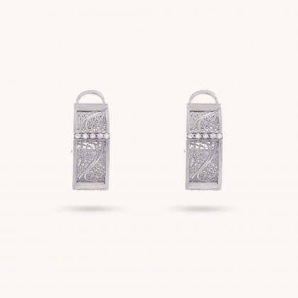 DECO FILIGREE | Diamond Earrings