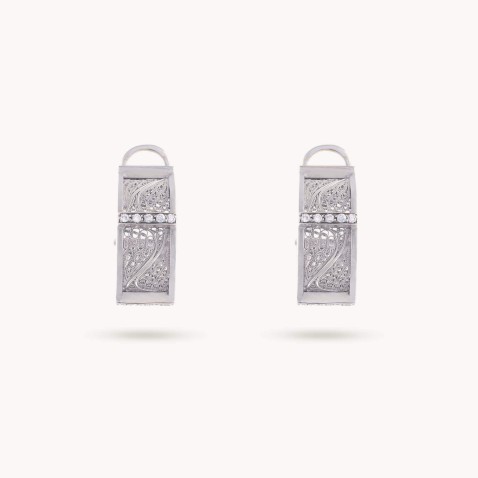 DECO FILIGREE | Diamond Earrings