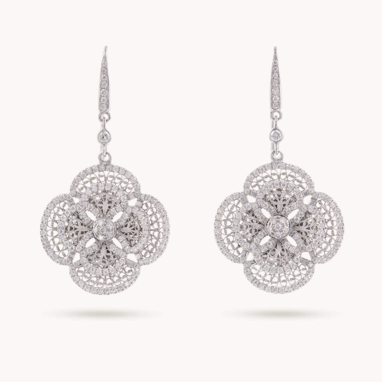 BLOSSOM | Brincos com Diamantes