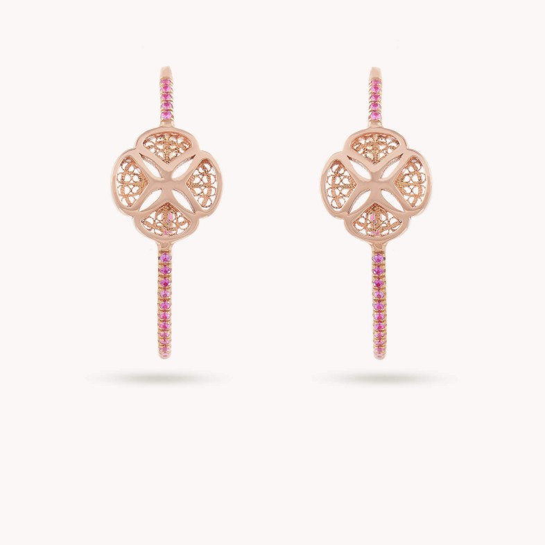 BLOSSOM | Saphire Earrings