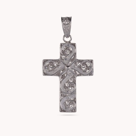 Filigree cross