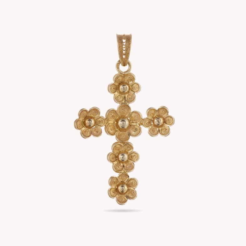 Flor | Cross pendant