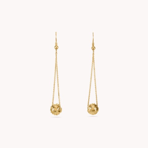 Minhota | Threader earrings - 8 mm