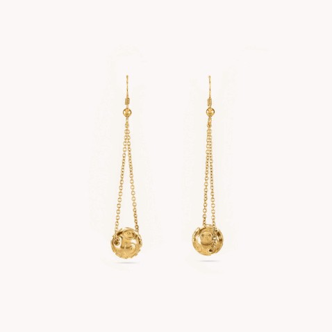 Minhota | Threader earrings - 10 mm