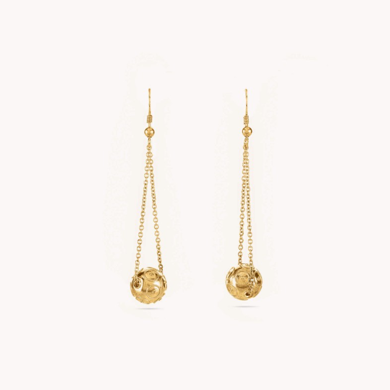 Minhota | Threader earrings - 10 mm