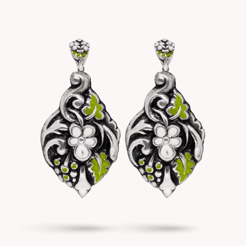 NEOBAROQ | Enamel Earrings