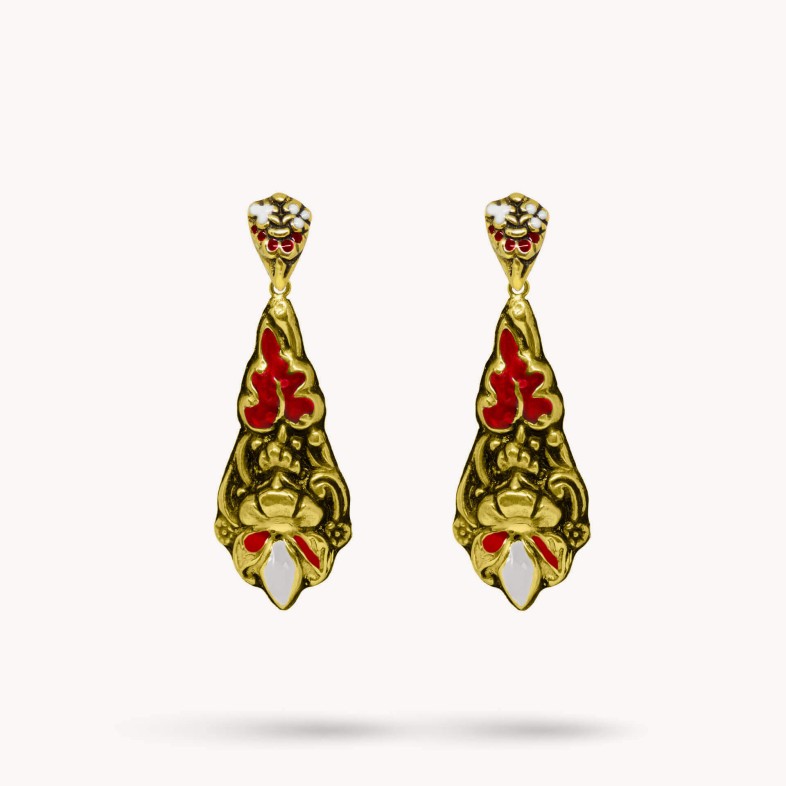 NEOBAROQ | Enamel Earrings