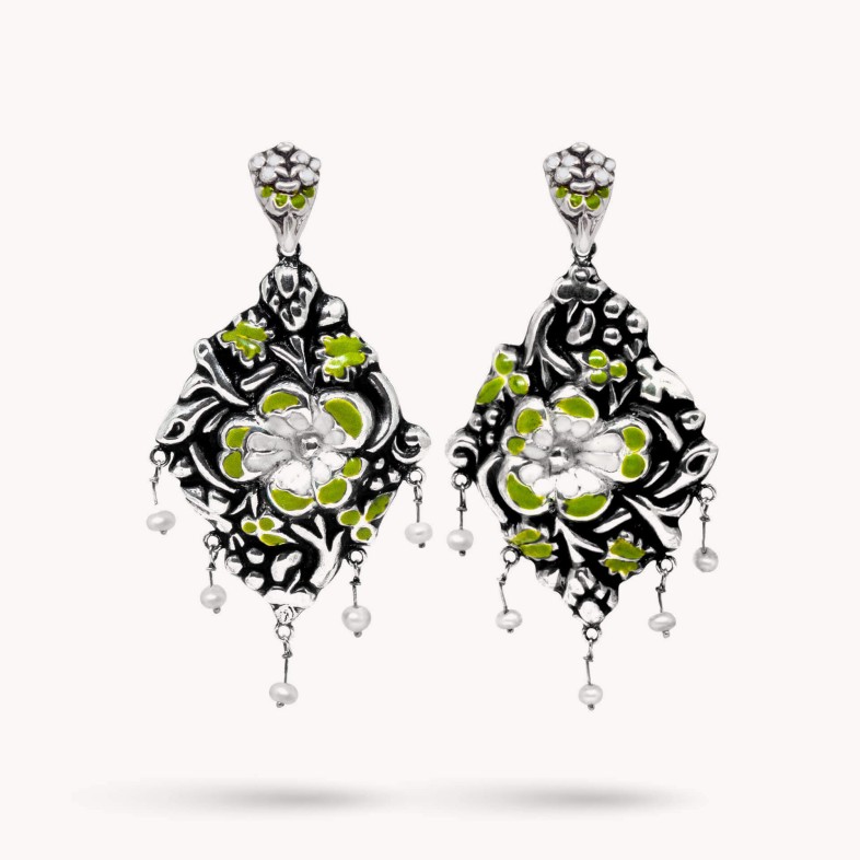 NEOBAROQ | Enamel Earrings