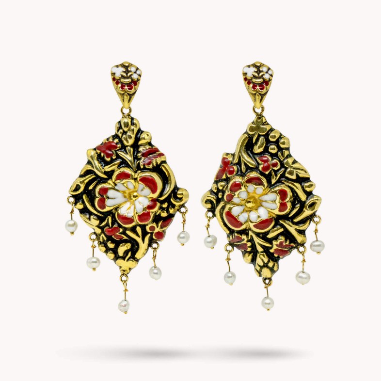 NEOBAROQ | Enamel Earrings