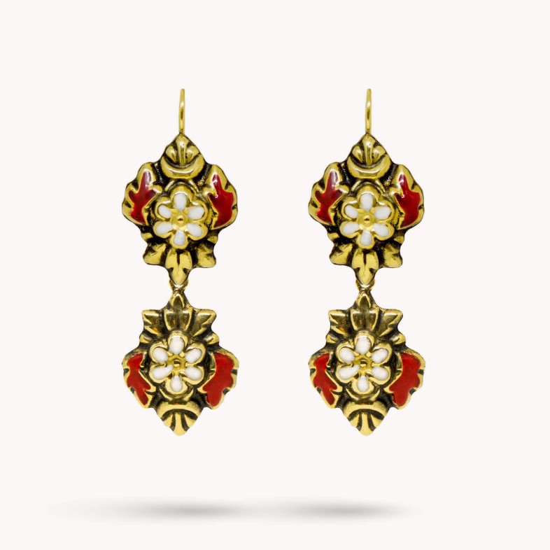 NEOBAROQ | Enamel Earrings