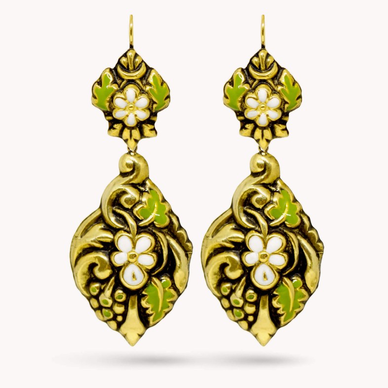 NEOBAROQ | Enamel Earrings