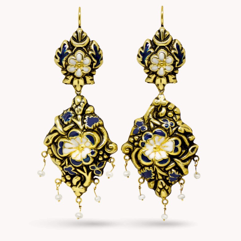 NEOBAROQ | Enamel Earrings