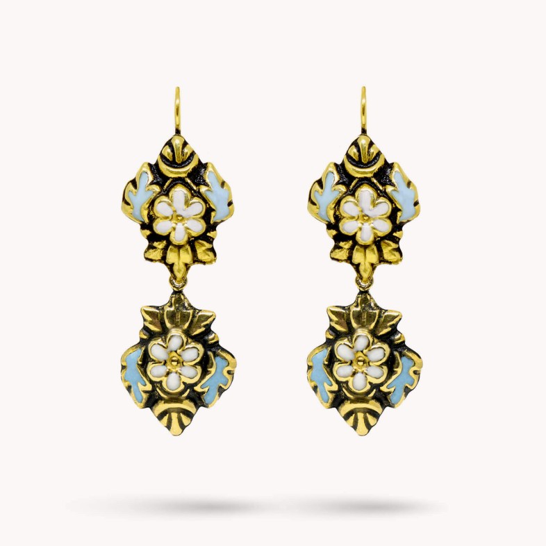 NEOBAROQ | Enamel Earrings