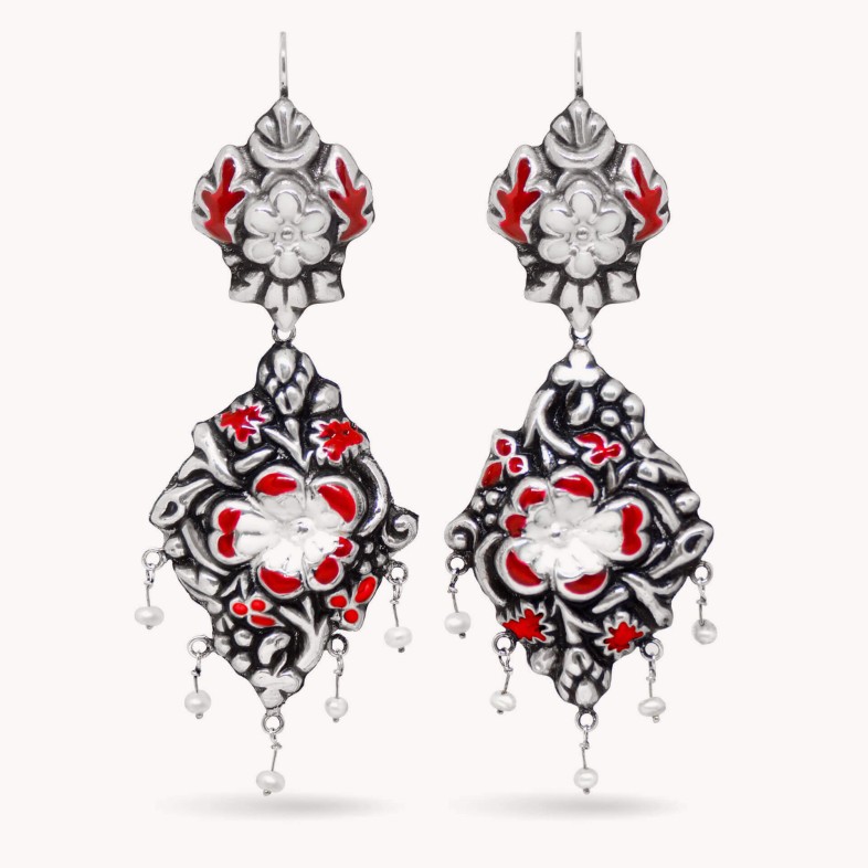 NEOBAROQ | Enamel Earrings