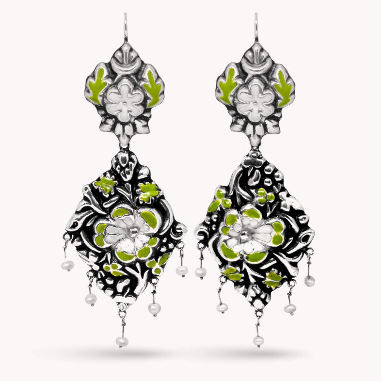 NEOBAROQ | Enamel Earrings