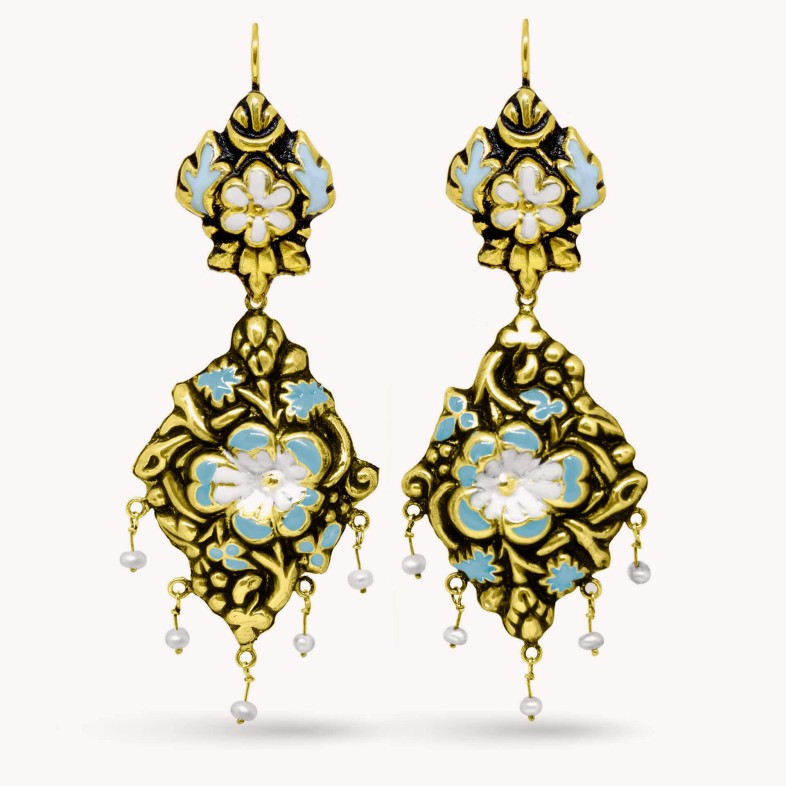 NEOBAROQ | Enamel Earrings