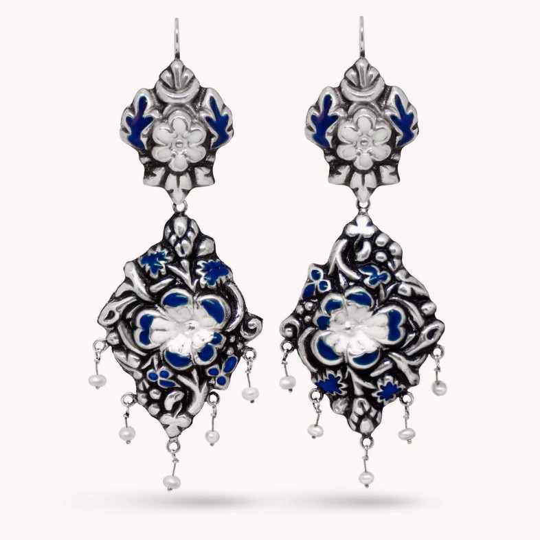 NEOBAROQ | Enamel Earrings