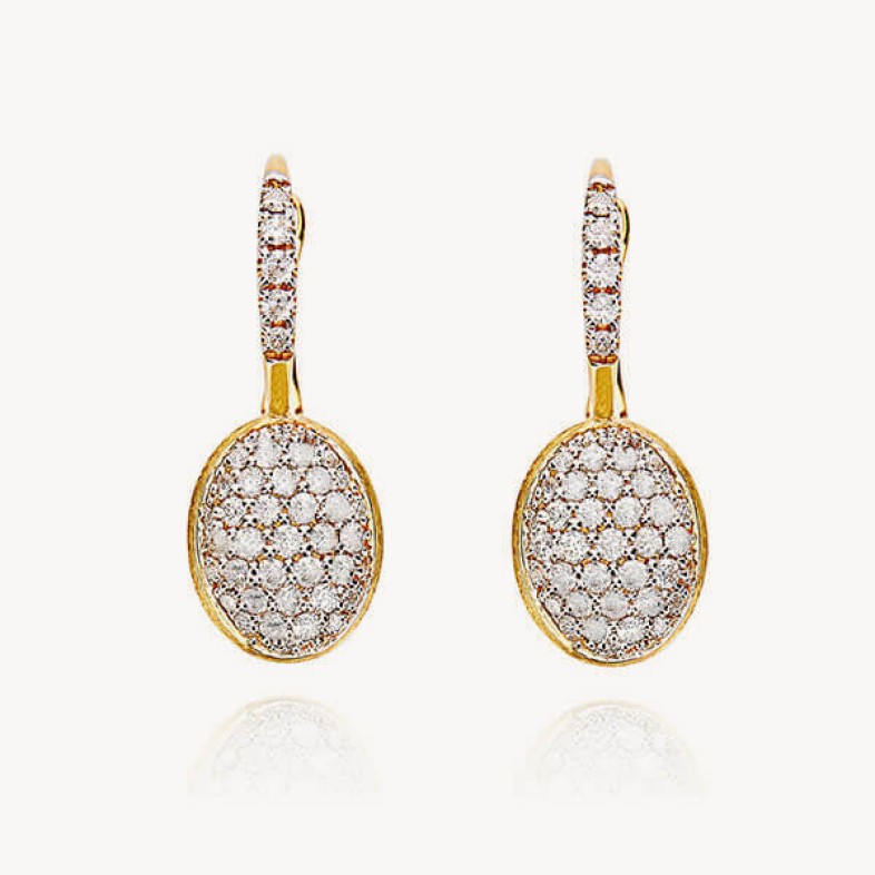 Dancing in the rain LITE | Diamond Earrings