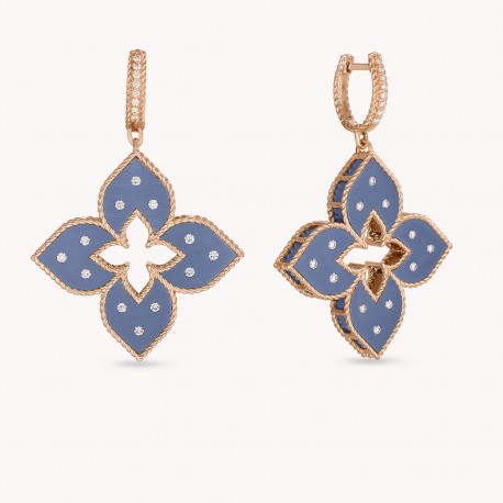 Venetian Princess | Titanium and Diamond Earrings