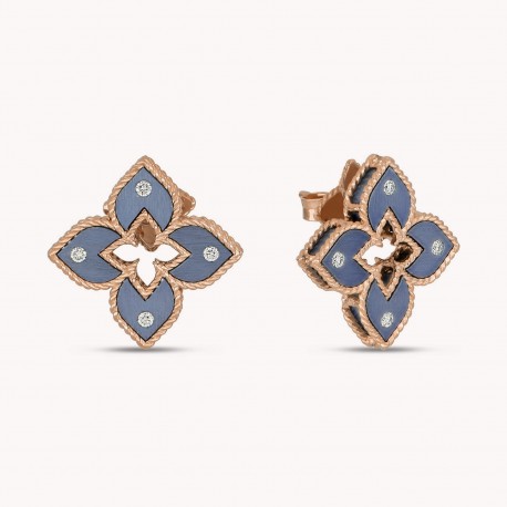 Venetian Princess | Titanium and Diamond Earrings