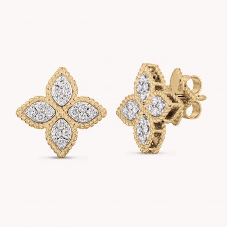 Princess Flower | Diamond Earrings