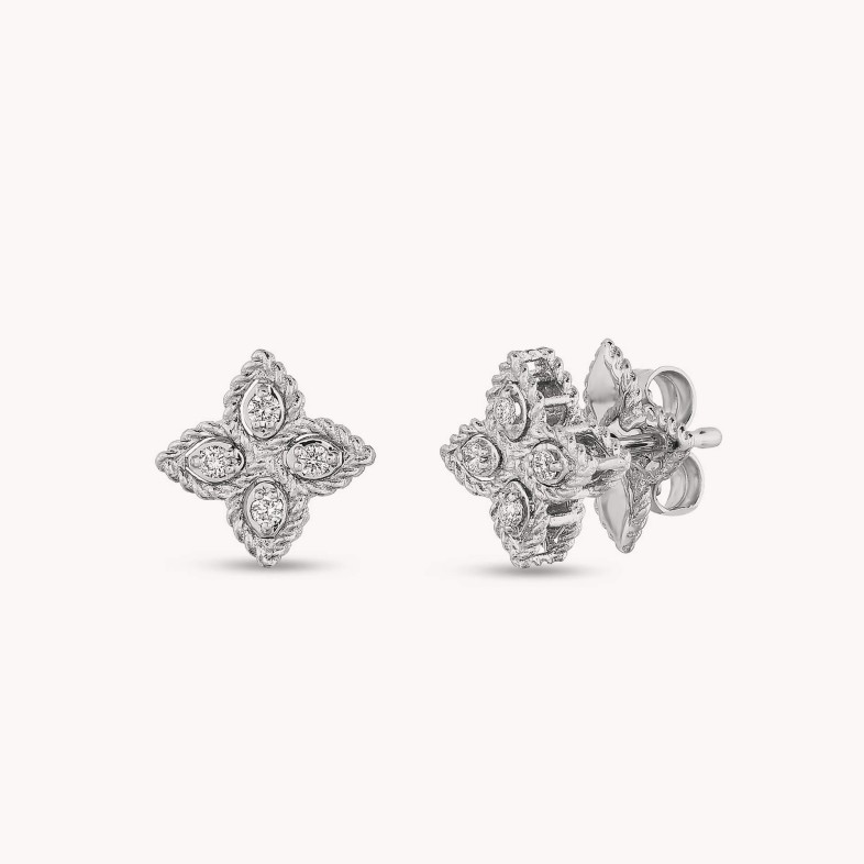 Princess Flower | Brincos com Diamantes