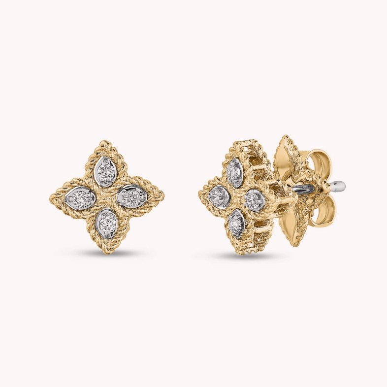 Princess Flower | Diamond Earrings